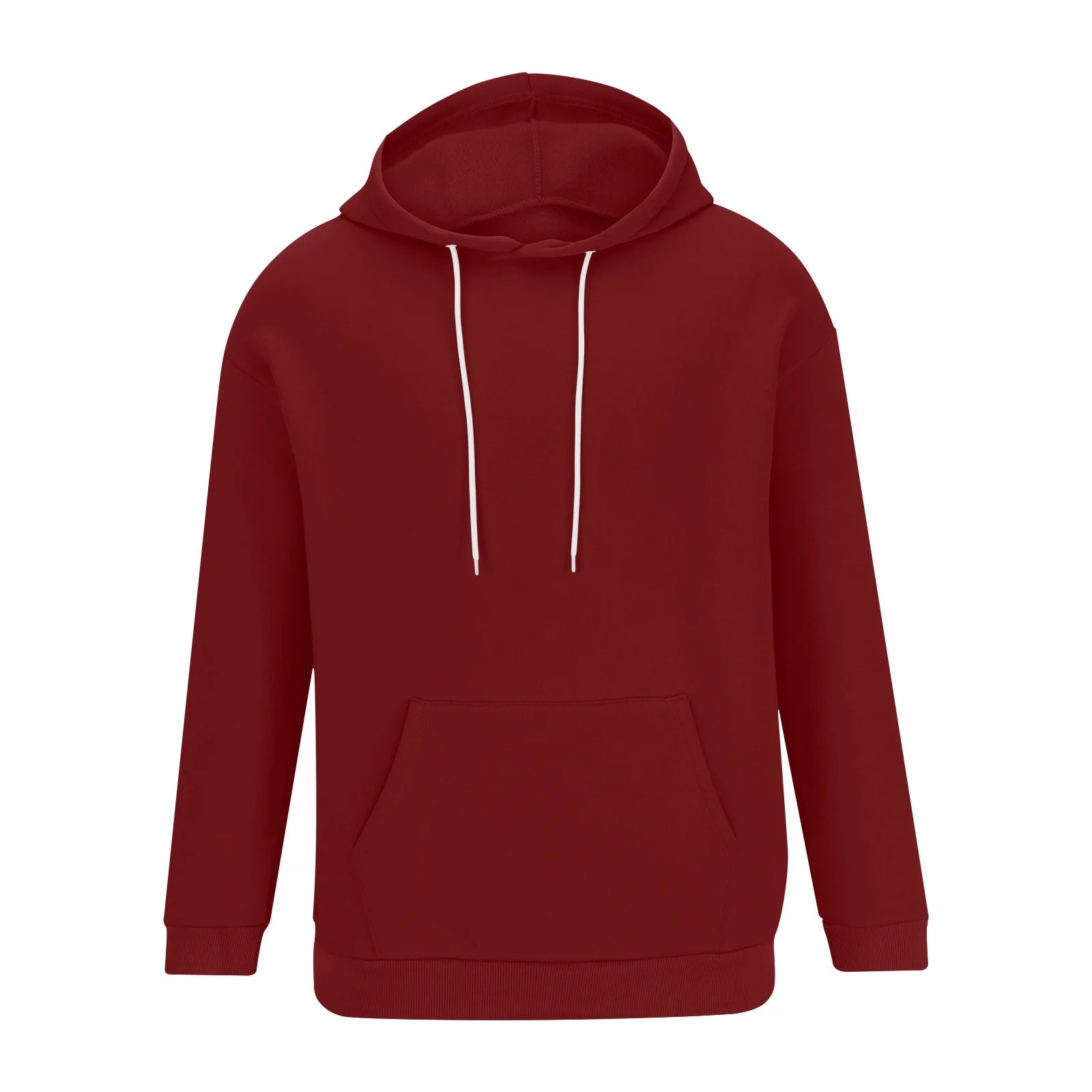 Big & Tall Men's Casual Oversized Hoodie with Pocket - Comfortable Pullover Sweatshirt for Every Occasion