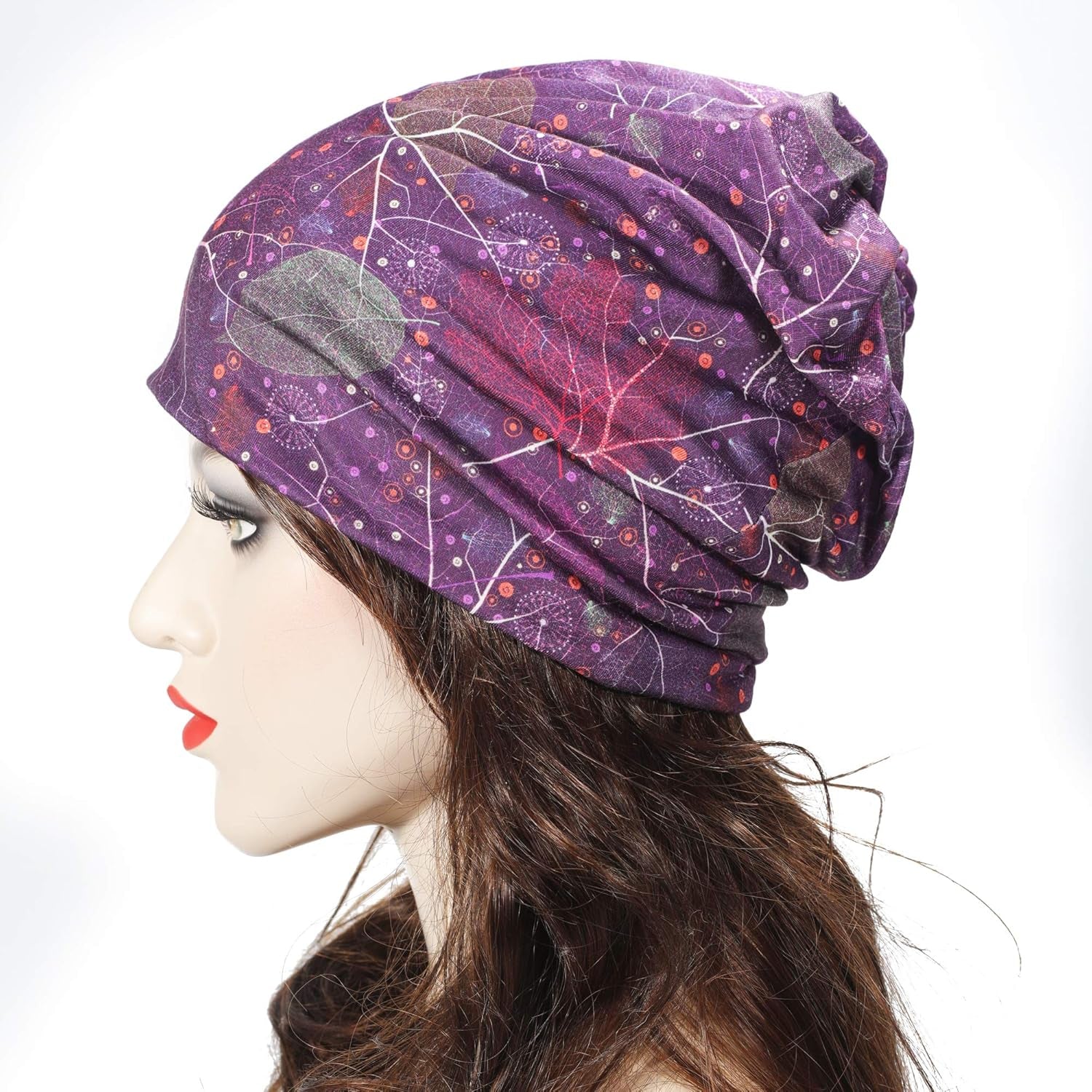 Chemo Headwear Women Slouchy Beanie Head Scarf Hat Turban Covers Skull Cap