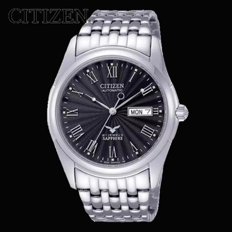 Original   Watch Automatic Mechanical Steel Belt Waterproof Men'S Watch NH8240-57E Watch Men Automatic Self-Wind