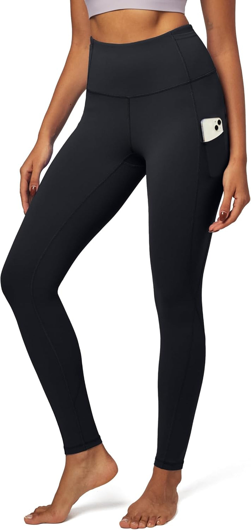 Leggings with Pockets for Women High Waisted Yoga Pants Leggings for Women Tummy Control Workout Compression Leggings