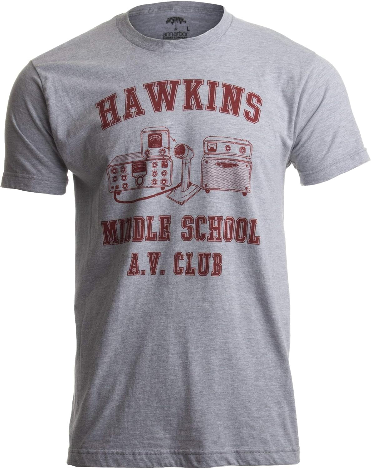 Hawkins Middle School A.V. Club | Vintage Style 80S Costume AV Hawkin T-Shirt