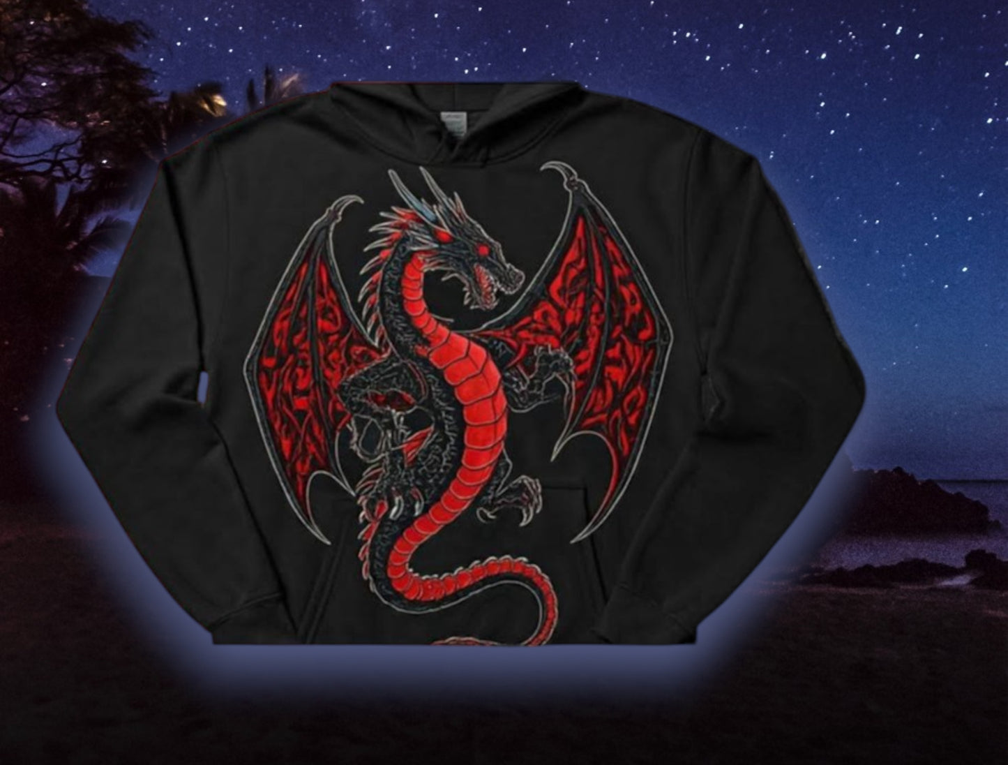 Dark-Siderz 24/7 Gaming Cafe Custom One of a Kind Hoodie